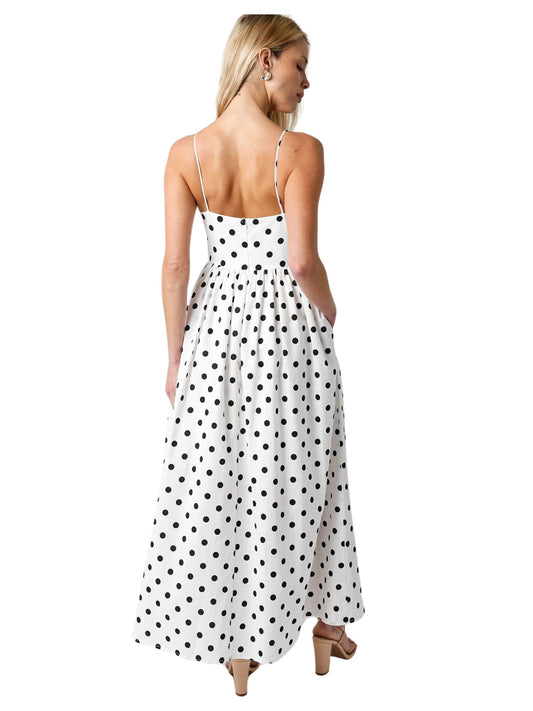 Polka Dot Maxi Dress