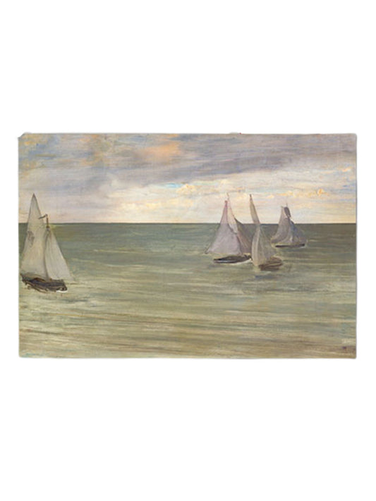 9x12" Sailboats on Water Print