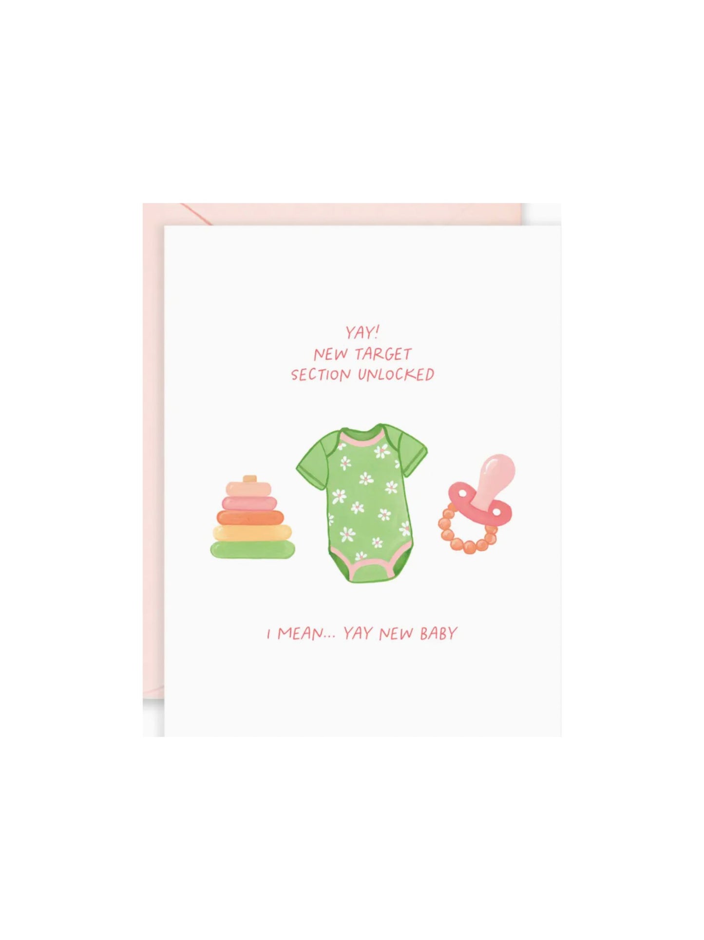 Target Baby Card