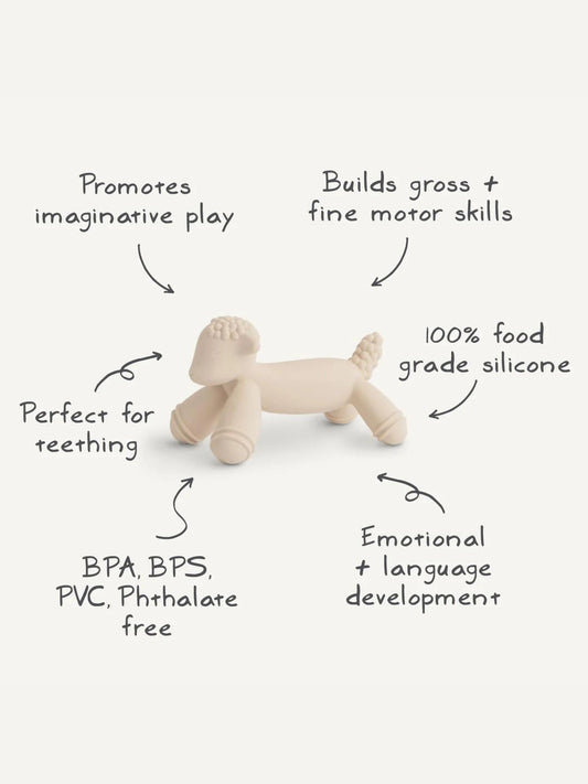 Lamb Figurine Teether