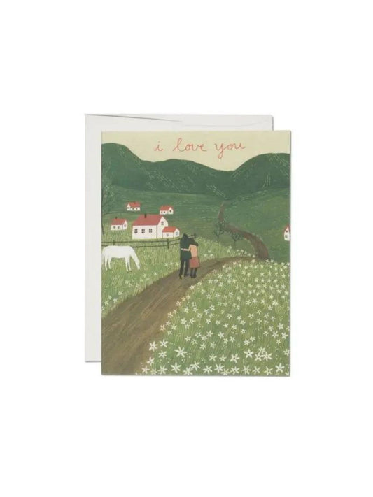 Along The Road Love Card