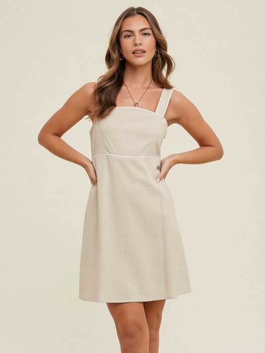 Georgia Linen Mini Dress