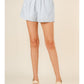 Stripes Elastic Waist Bottoms