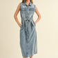 Brianna Denim Maxi Dress