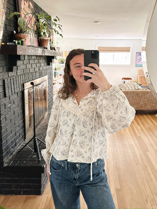 Bella Dainty Floral Top