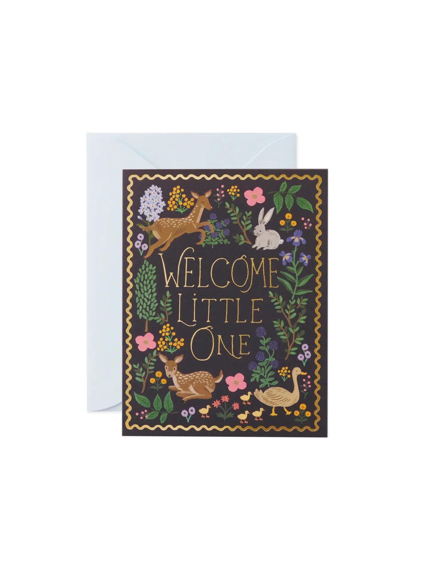 Woodland Welcome Card