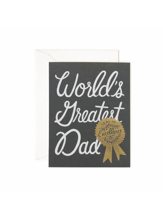 World's Greatest Dad Card