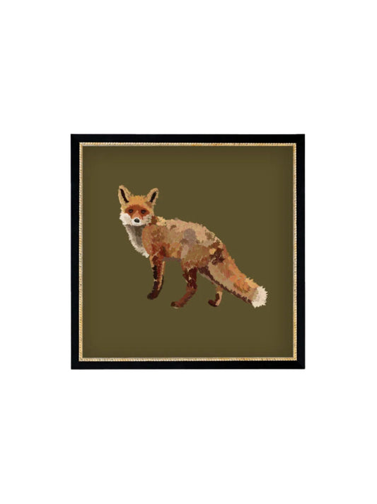 Fox Framed Picture