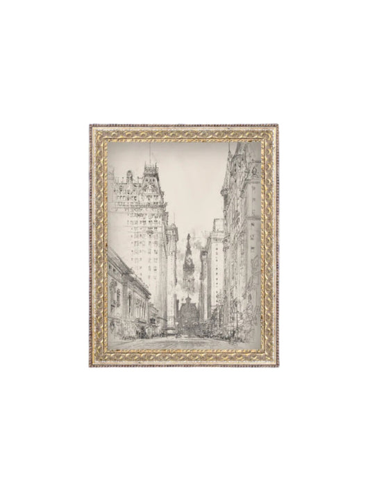 NY Sketch Framed Picture