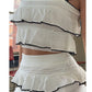 Bali Tiered Ruffle Top - White