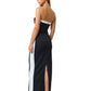 Contrasting Maxi Tube Dress