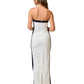 Contrasting Maxi Tube Dress