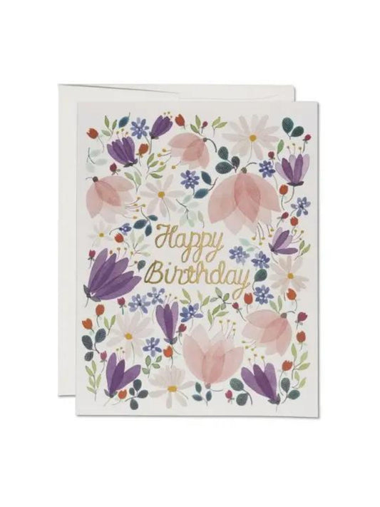 Birthday Whispers Birthday Card