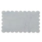 Marble Cheese/Cutting Board w/ Scalloped Edge - Pick Up Only