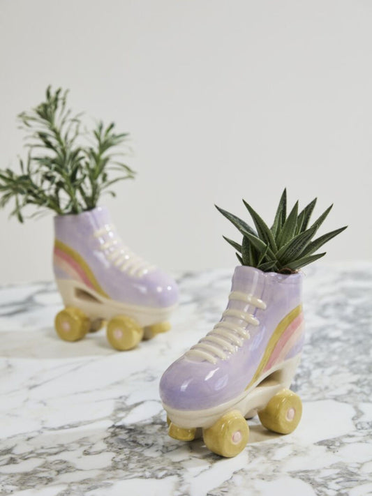 Rollerskate Planter