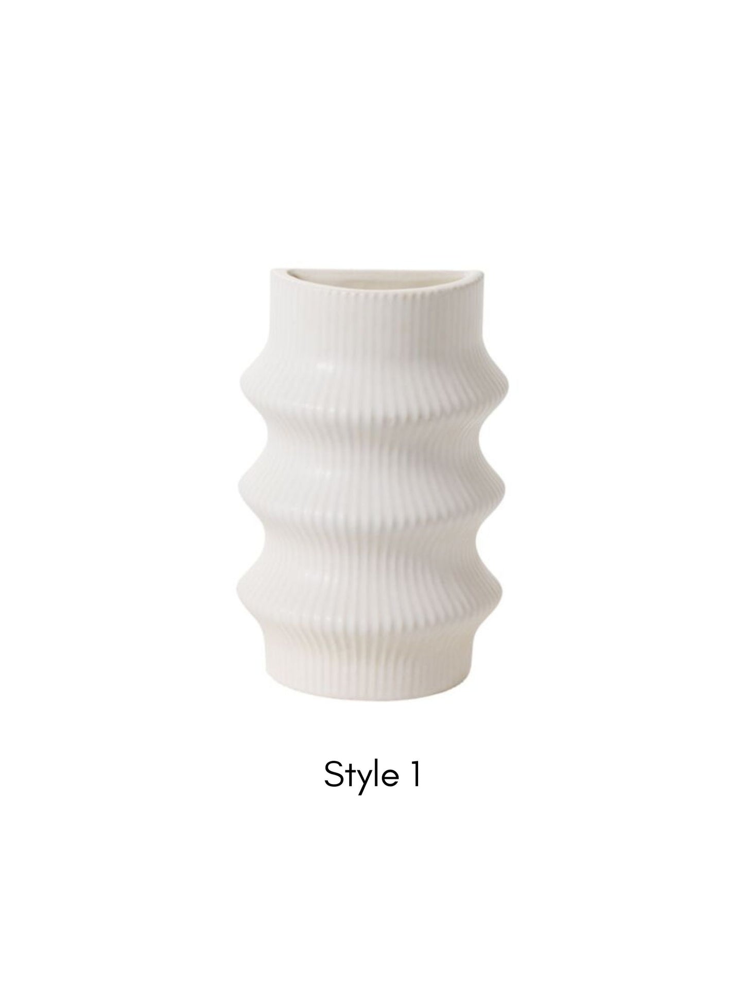Claude Vase Bookends - Pick Up Only