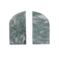Marble Bookends, Green Melange (Pick-Up ONLY)