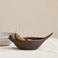 Debossed Stoneware Bird Bowl