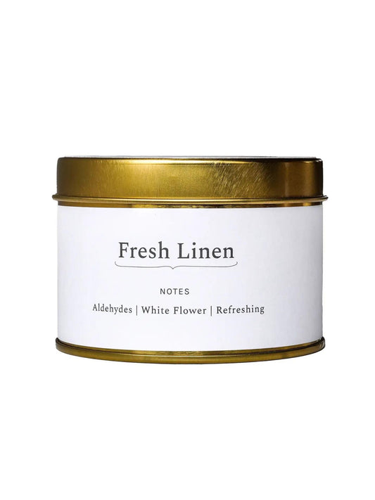 Fresh Linen Travel Tin 4 oz.