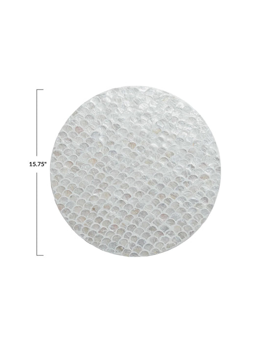 Capiz Lazy Susan (Pick-Up ONLY)