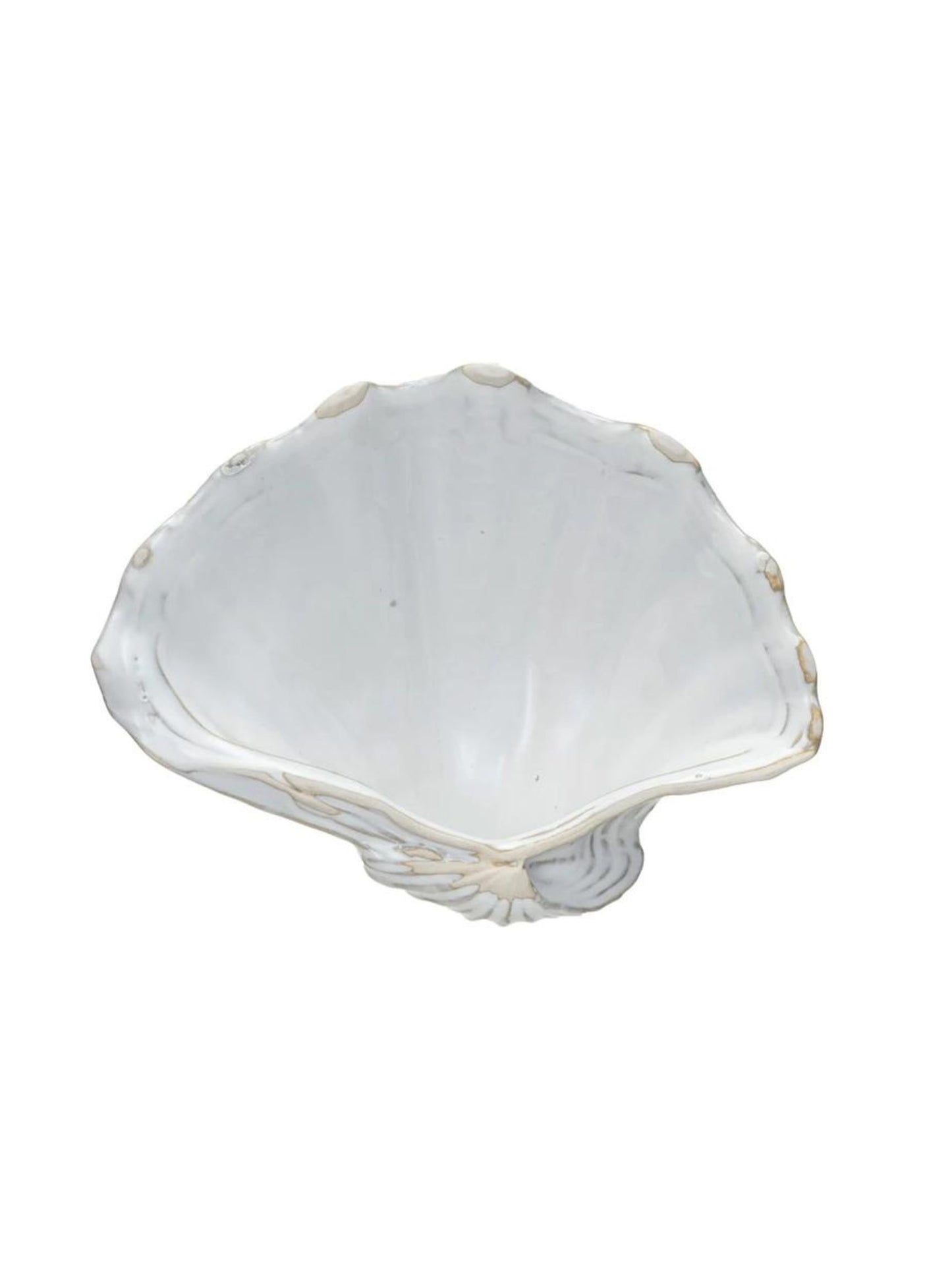 Stoneware Shell Shaped Dish