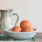 Stoneware Colander w/ Hand Twisted Edge