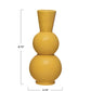 Yellow Stoneware Vase
