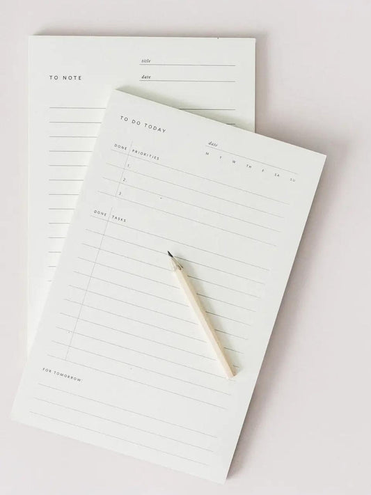 To Do Today Notepad