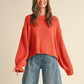 Jess Ballon Sleeve Sweater Top