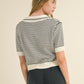 Holland Collard Knitted Top
