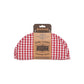 Red Gingham Bowl Covers Set of 2