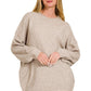Oversized Melange Sweater