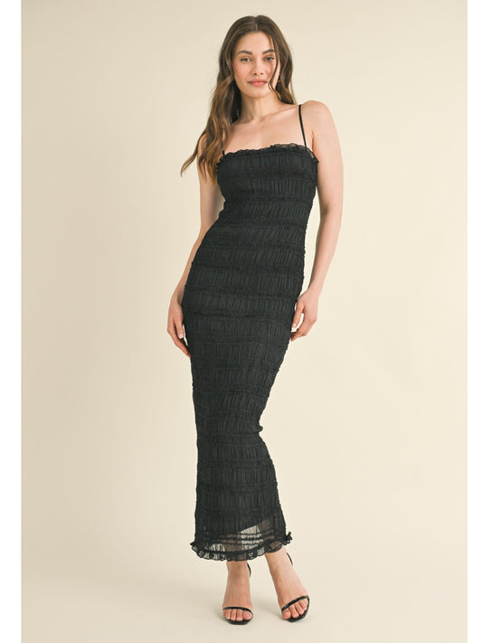 Madeline Ruffle Hem Dress