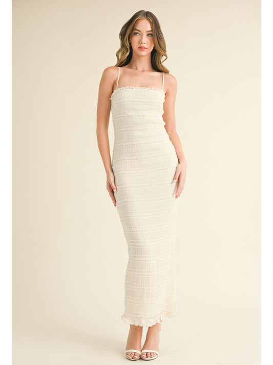 Madeline Ruffle Hem Dress