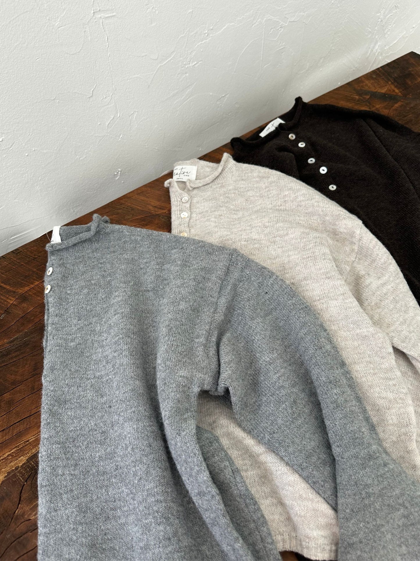 Button Down Henry Pullover