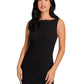 Boat Neck Denim Dress