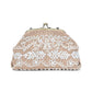 Floral Beaded Clutch Bag
