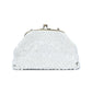 Floral Beaded Clutch Bag