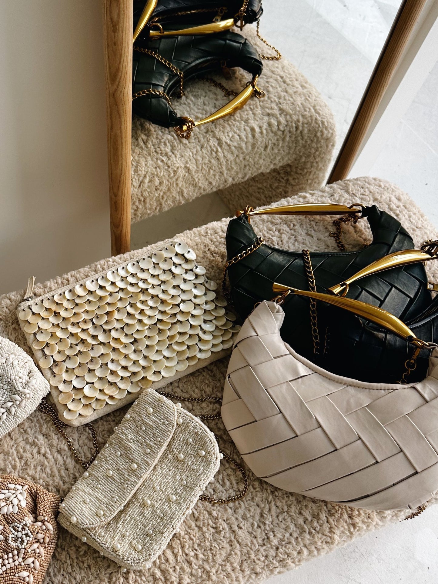Cleo Shell Clutch