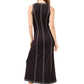 Reagan Contrast Stitch Maxi Dress