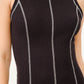 Reagan Contrast Stitch Maxi Dress