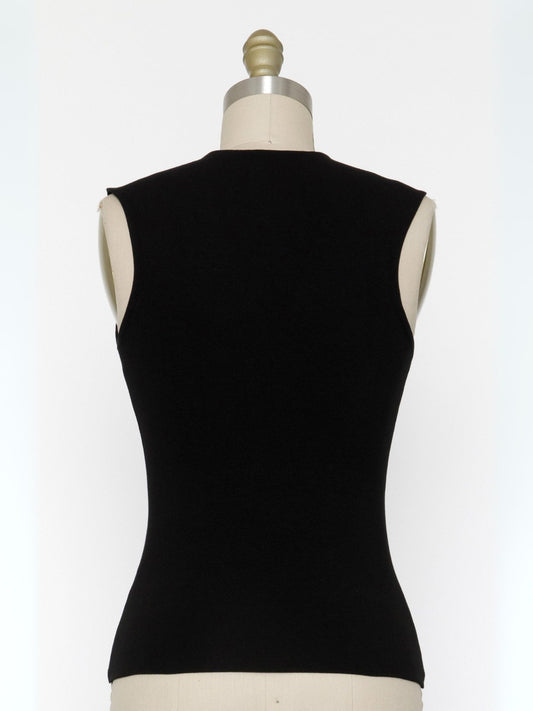 Cotton V-Neck Tank