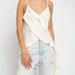 Bias Ruffle Cami