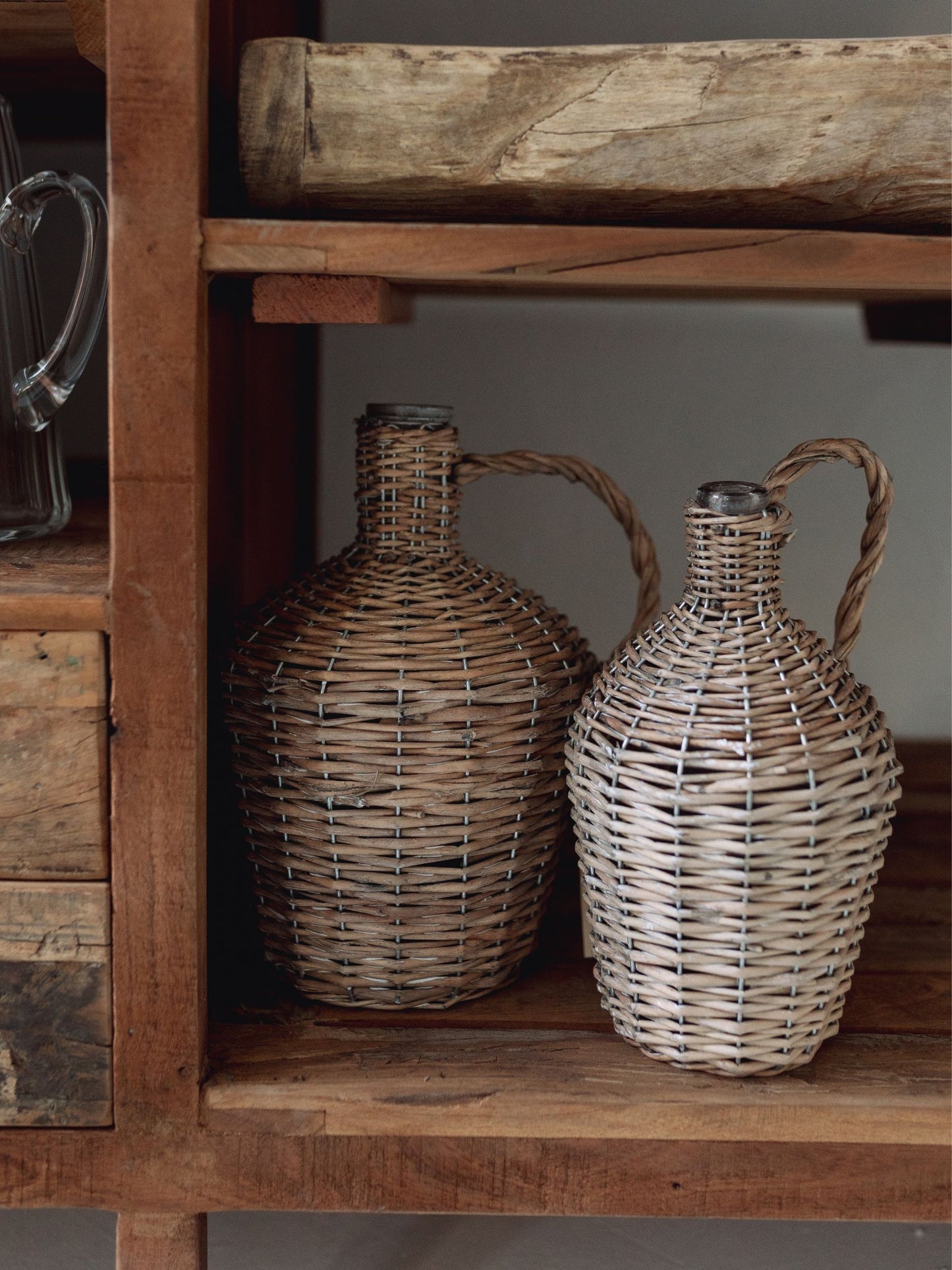 Willow Covered Wine Bottle (Pick-Up ONLY)