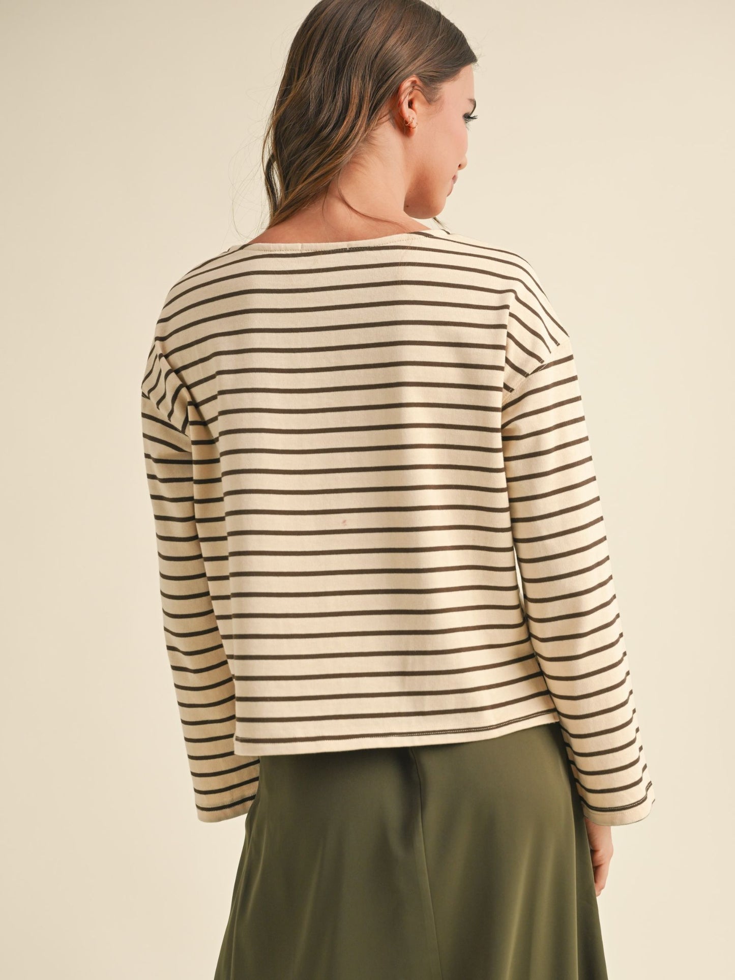 The Everyday Stripe Long Sleeve Top