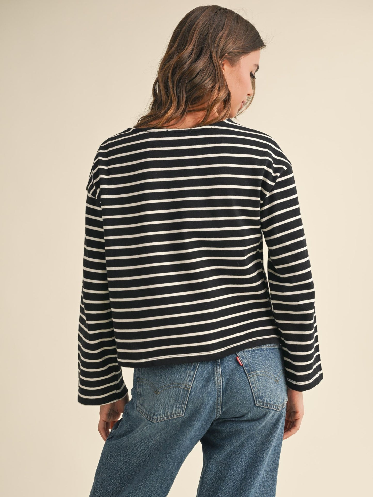 The Everyday Stripe Long Sleeve Top