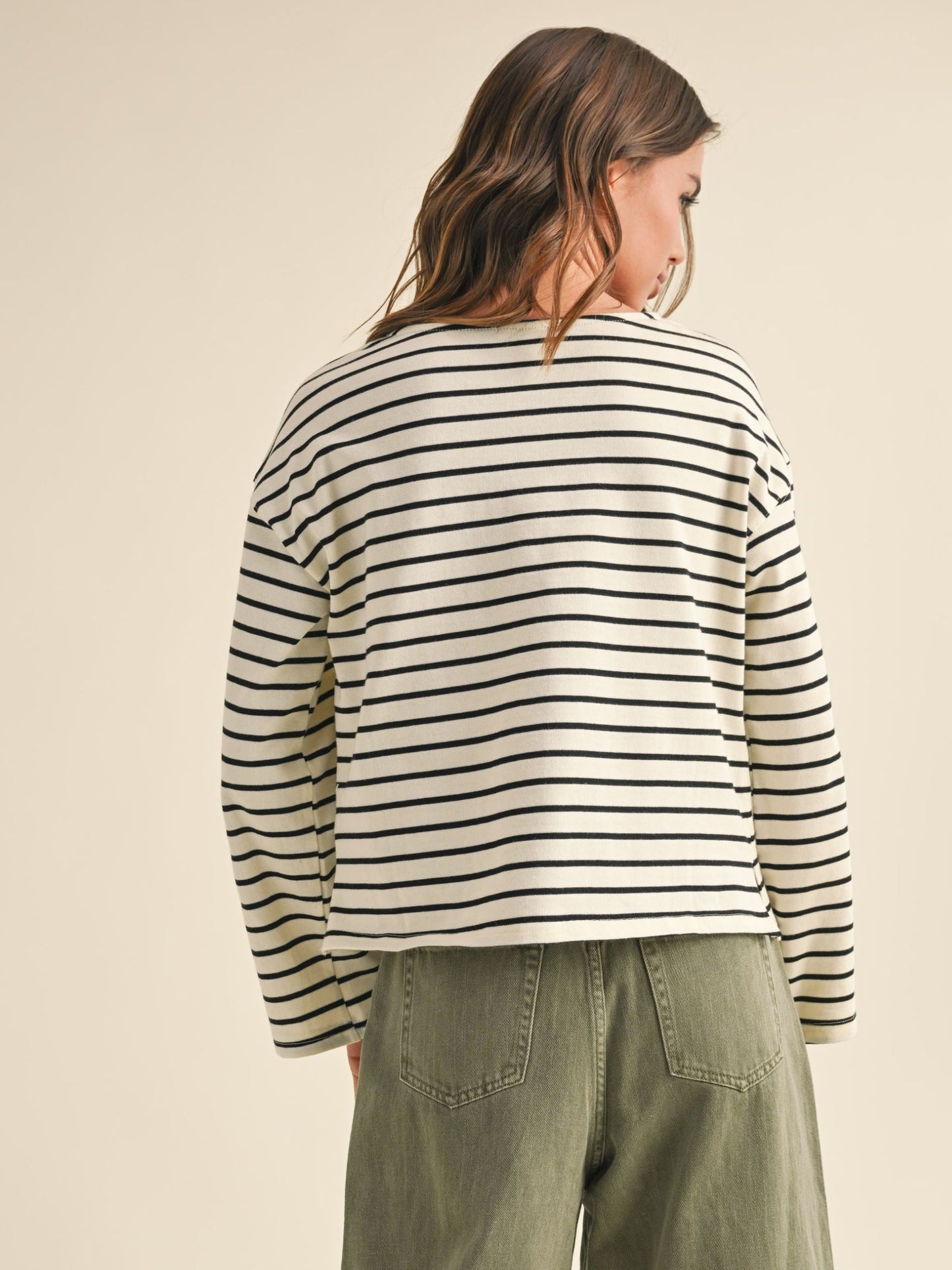 The Everyday Stripe Long Sleeve Top