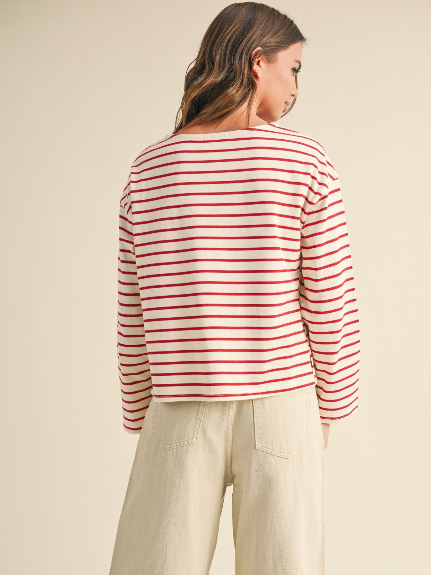 The Everyday Stripe Long Sleeve Top