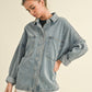 Lilly Button Denim Shacket