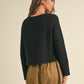 Angela Knitted Front Tie Top